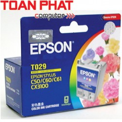 Mực in phun mầu Epson C13T029091-dùng cho máy Epson C60/C61/CX3100