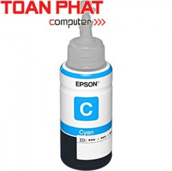 Mực nước in Phun mầu Epson L800 T6732 Cyan - Xanh - dung tích 70ml