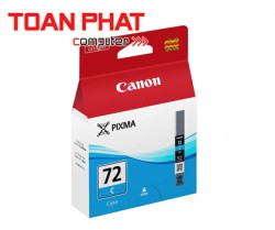 Mực in Phun mầu Canon PGI 72 Cyan Ink Tank  - Mực màu xanh - dùng cho Canon Pixma Pro 10