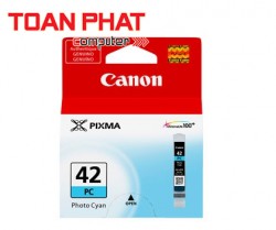 Mực in Phun mầu Canon CLI 42 Photo Cyan Ink Cartridge  - Mực màu xanh nhạt - dùng cho Canon Pixma Pro 100