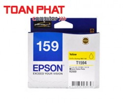 Mực in phun màu Epson T159 Yellow Ink Cartridge (C13T159490) - SP R2000