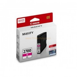 Mực in Phun màu Canon 2700XL M (Magenta) - Màu đỏ loại to - Dùng cho Canon Maxify iB4070/ MB5370/ MB5070 