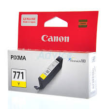 Mực in Phun màu Canon CLI 771BK (Black) - Màu đen - Dùng cho máy in Canon MG 7770