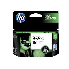 Mực in phun màu HP955XL (L0S72AA) màu đen - Dùng cho máy in HP OfficeJet Pro 8710, HP 8720, HP 8730